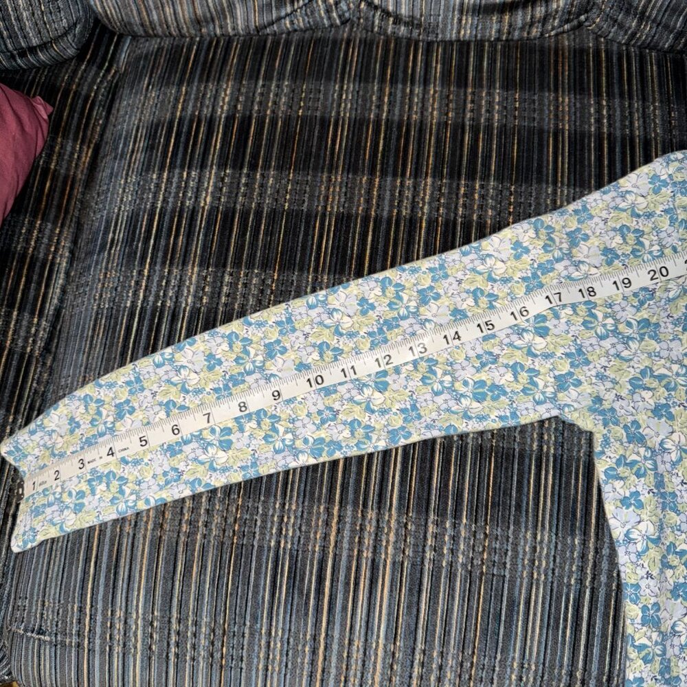 vintage l.l. bean floral long sleeve - Picture 6 of 7